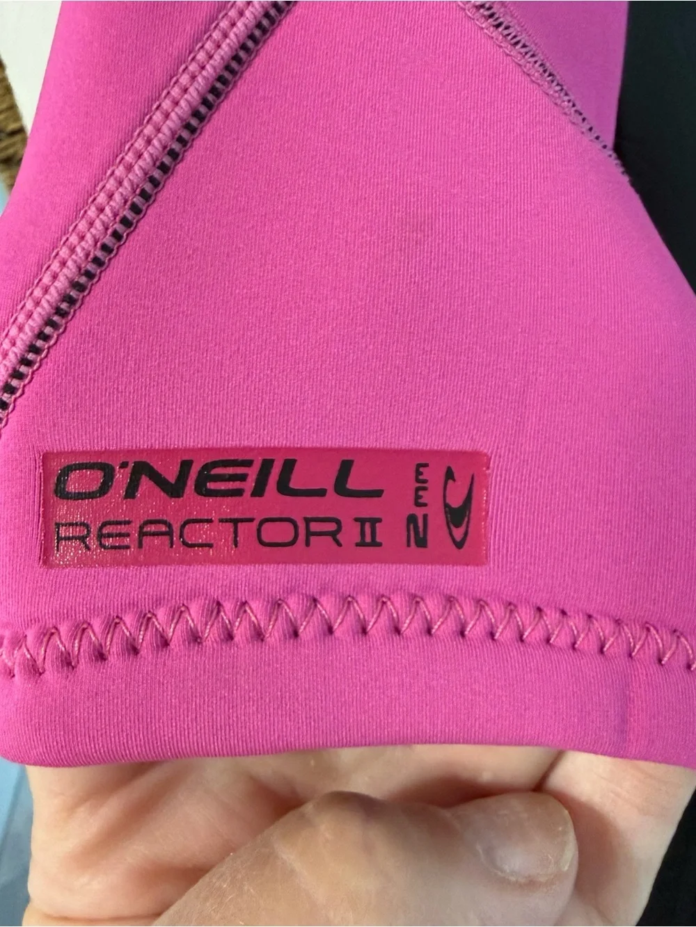 O'Neill Reactor II Kids Springsuit Wetsuit | Size 12 | Black/Pink